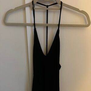 Black reformation bodysuit